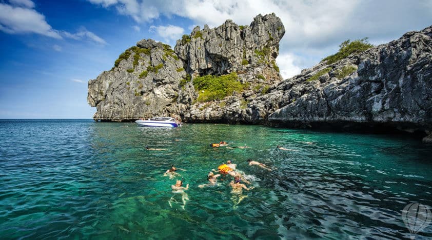 จองทัวร์หมู่เกาะอ่างทองจากเกาะสมุย