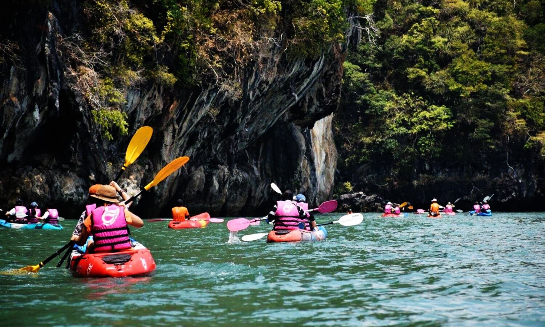 พายเรือคายัคป่าโกงกางอ่าวท่าเลน